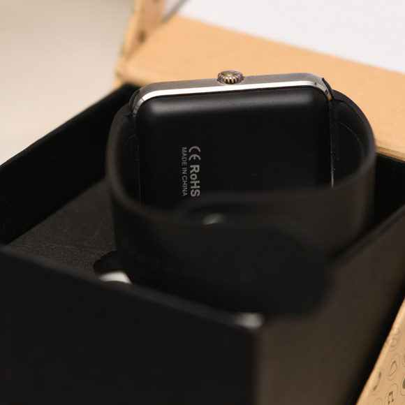 Black Android/Apple Compatible Bluetooth Watch - Picture 6 of 7